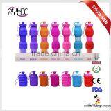 2016 Hot Selling Portable 800ml Collapsible Drink Silicone Kettle thumbnail-1