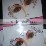 CRYSTAL STICKER Face Eye Corner TATTOO Card thumbnail-1