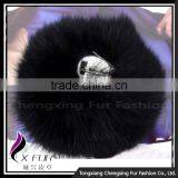 CX-A-02 Fur Ball With Pin Genuine Fox/ Raccoon Fur Pom Pom thumbnail-3