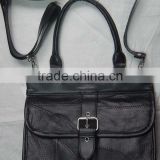 Patchwork leather bag for ladies