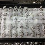 Fashion Various Shape Silver Giltter Rings Collection Fashion Sparkling Rings for Woman Best Cheap Rings for Promotion thumbnail-1