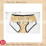 2014 New Fashion OEM Factory Lovely Girl Print Leopard Underwear thumbnail-1