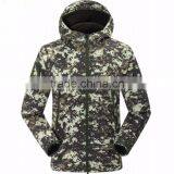 Instocked Cargo/plainmillitary Softshell Jacket Fleece Jacket Windproof Waterproof Customizable Logo thumbnail-4