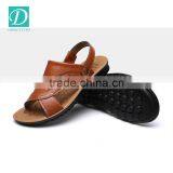 Male Sandals Men Genuine Leather Shoes Open Toe Sandals Slippers Fashion Casual Shoes thumbnail-3