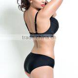 Nylon Plus Size High Waist Tankinis Set thumbnail-3