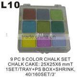 (L10) Colors Chalk Chalk Education Supplies thumbnail-1