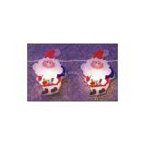 FY-009-C64 LED LIGHT CHAIN WITH PVC SANTA CLAUS thumbnail-1