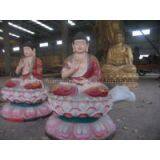 DL1048 Hand Made Sitting and Meditating Amitabha Buddha Statues thumbnail-3