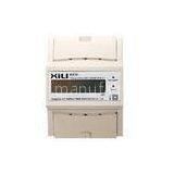 Electric multirate DIN RAIL KWH meter , Smart watt hour meter 5A / 10A