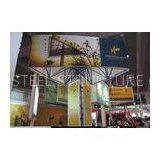 Display Advertising Steel Structure Billboard Outside , Painted Steel Structure thumbnail-1