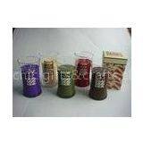 Glass Jar With Candle thumbnail-1