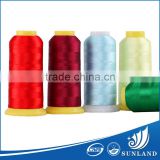 Dyed Polyester Embroidery Thread 150D 3000Y