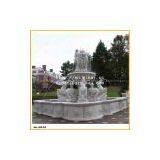 Hand Carved Stone Fountain, Outdoor Garden Water Fountain (YKOF-05) thumbnail-3