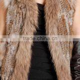 SJ005-01 Factory Direct Selling Genuine Black Raw Fur Skin For Vest And Coat thumbnail-2