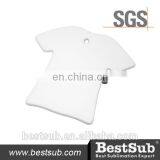 JS Coatings Sublimation T Shirt Shaped Ceramic Ornament H018