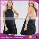 Customized Women Designer Maternity Denim Sun Mini Dress thumbnail-1