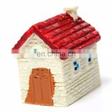 Hot sale custom made garden decoration items resin house figurine