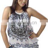 Satin Scarf Top thumbnail-1