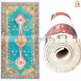 Oem Round Non-slip Printed Thick Organic Outdoor Custom Eco Exercise Tpe Gym Yoga Mat