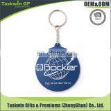 High Quality Custom Shape Soft Pvc Rubber Keychain Keyring for Promotion thumbnail-3