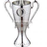 Assembled Trophy With Plastic Trophy Parts and Metal Trophy Cup