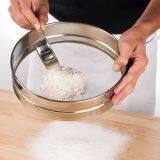 Round Stainless Steel Flour Sieves for Kitchen thumbnail-3