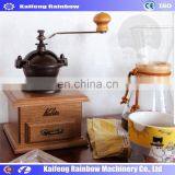 Commercial CE Approved Manual Coffee Bean Crushing Machine Black Coffee Grinder Coffee Maker thumbnail-5