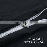 London Black And White 4Pcs Printed Washed Microfiber King Bedding Double Bedsheets Cover Set For Queen Bed thumbnail-3