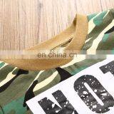 New Fashion Wholesale Baby Sets Camouflage Short T Shirt And Black Pants Kids Girl Boy Outfits thumbnail-3