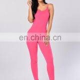 Women Fashion Hot Sale Reflective Tight Brazilian Bodycon One Piece Sexy Bodysuit Jumpsuit thumbnail-5
