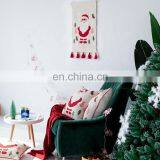 2018 New Design Wall Hanging Decorative Cotton Printing Embroider Tapestry With Tassels thumbnail-5