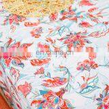 Floral Printed Table Cloth Spillproof Polyester Fabric Rectangle Tablecloths for Dining Party thumbnail-5