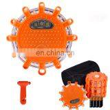 Best Road Flares Battery Operated Magnetic Led Flash Warning Light, 9 Modes Strobe Warning Light Led thumbnail-2