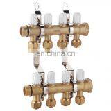 HVAC System Brass Manifold Automatic Adjusting Manifold