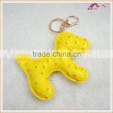 Customized Funny Handmade Leather Dog Keychain Ring thumbnail-1