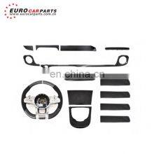 g Class W464 W463a RHD and LHD Interior Carbon Parts Carbon Fiber Material Center Console and Steering Wheel thumbnail-2