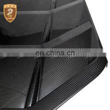 New Style Carbon Fiber Rear Trunk 3qEngine Hood Cover For Lambor Huracan Lp610 thumbnail-5