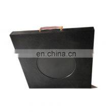 composite crane outrigger pad rigid plastic panels high quality hdpe crane foot support plate