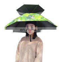 Custom Logo Motorcycle Rain Fancy High Quality Hat Women Cute Printed Scooter Umbrella