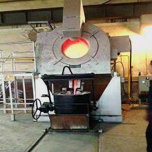Industrial Natural Gas Furnace，copper Melting Furnace， Crucible Furnace 500 kg thumbnail-4