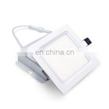 4 Inch 9 Watt Square Round Slim Recessed Led Panel Lights With Junction Box