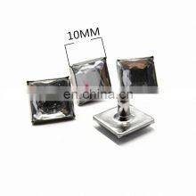 Best Selling 10mm Square Crystal Rivet For Leather thumbnail-2