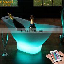 Nightclub Bars Restaurant Ice Bucket Wine Coolers Whiskey Beverage Led Wine Chiller For Bar Nightclub Party thumbnail-3