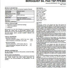 BERGQUIST PPK4 SIL PAD TSP PPK900 BERGQUIST POLY-PAD K-4 thumbnail-3