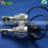 China Manufacturer Pure White Car Head Lamp 9005 9006 Led Headlight Bulbs All in One