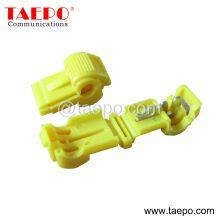 Sample Free Single Pin 1 Wire Yellow Self-stripping Electrical Tap 953 Connector From China Factory TAEPO