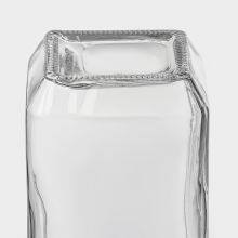 Glass Storage Jar With Lid, Universal for Kitchen/Home Use, Transparent & Practical, Super Hassle - Free for Fresh - Keeping and Storage thumbnail-5