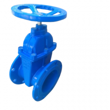DIN 3352 F4 Pn16 Rising Stem Resilient Seated Ductile Iron Di Flange End Gate Valve thumbnail-2