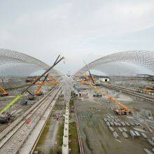 Steel Space Frame Coal Storages Steel Structure Cost - Effective and Large - Span Coal Sheds. thumbnail-4