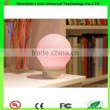 High Quality 5V 3W Light Brightness Adjustable With Light Color Sensible Hand Free Audio Intelligent Smart Lamp Speaker